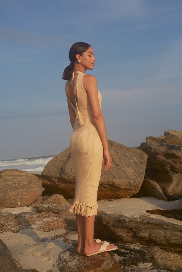 Talia Dress - Sand - Image 7