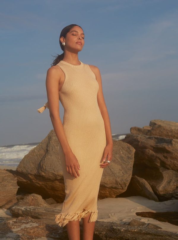 Talia Dress - Sand - Image 6