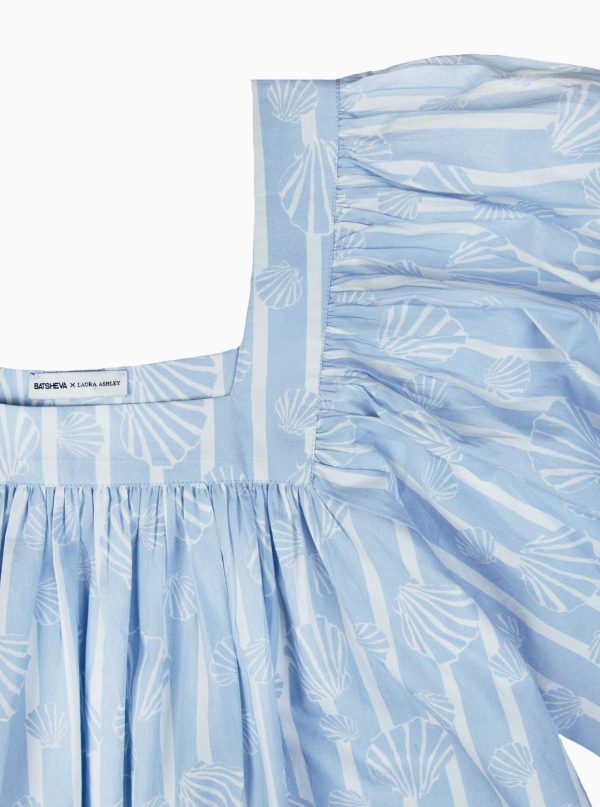 Laura Ashley x BATSHEVA Beaumaris Dress - Honningtoft Shells - Image 5