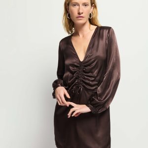 Cora Dress - Coffee