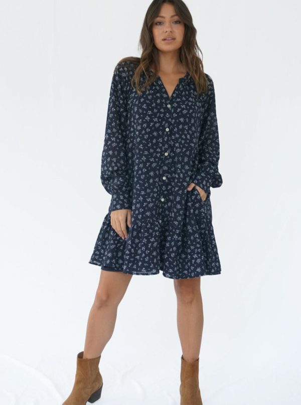 Ella Mini Dress - Twilight Garden - Image 3