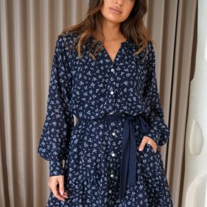 Ella Mini Dress - Twilight Garden