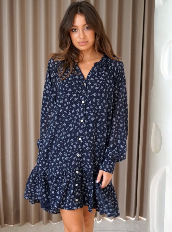 Ella Mini Dress - Twilight Garden - Image 2