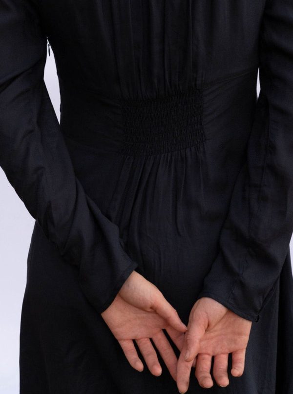 Holly Mini Dress - Noir - Image 5