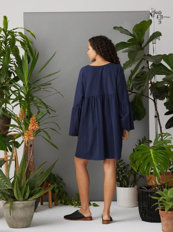 Miller Dress - Dark Blue - Image 3
