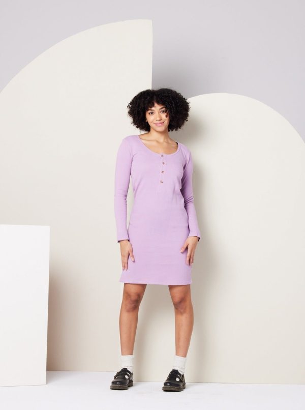 Aminah Dress - Lavender - Image 4