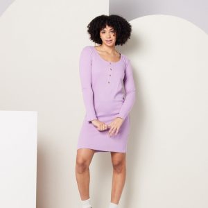 Aminah Dress - Lavender