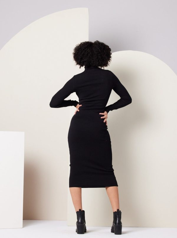 Faye Dress - Black - Image 2