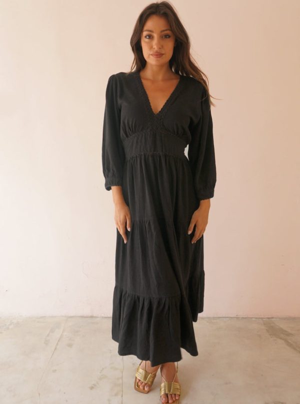 Maya Dress - Black - Image 2
