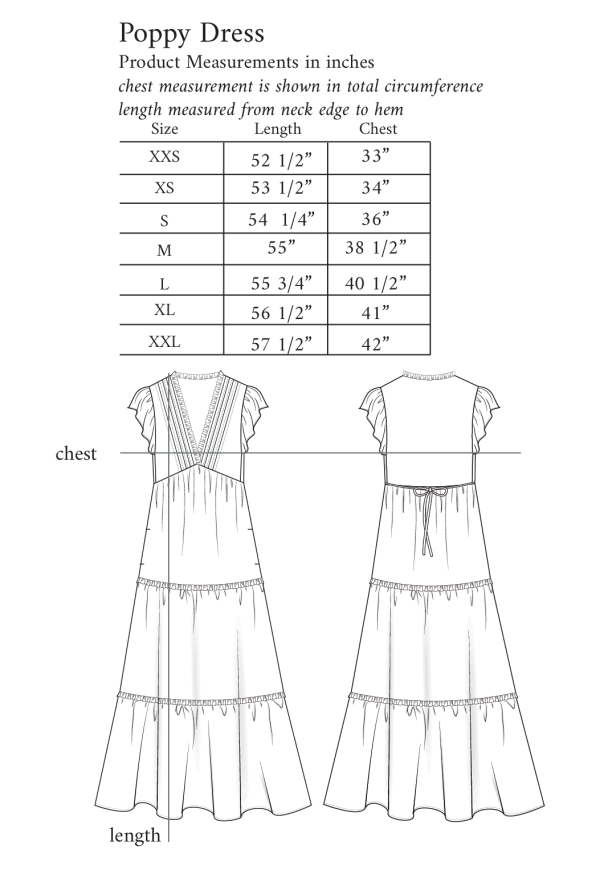 Poppy Dress - Hydrangea - Image 7