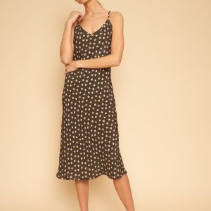 Freya Slip Dress - Polka Dot