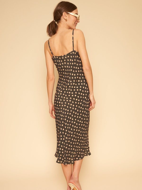 Freya Slip Dress - Polka Dot - Image 2