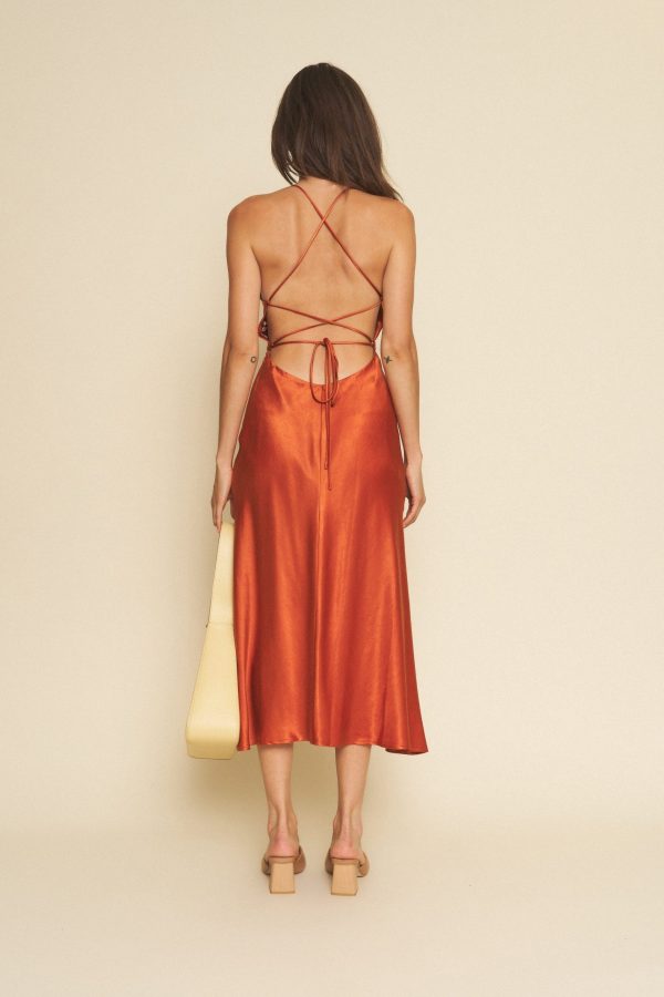 Camille Dress - Rust - Image 2