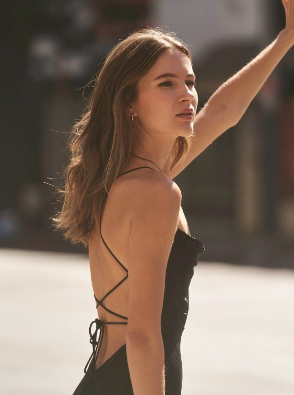 Camille Dress - Black - Image 2