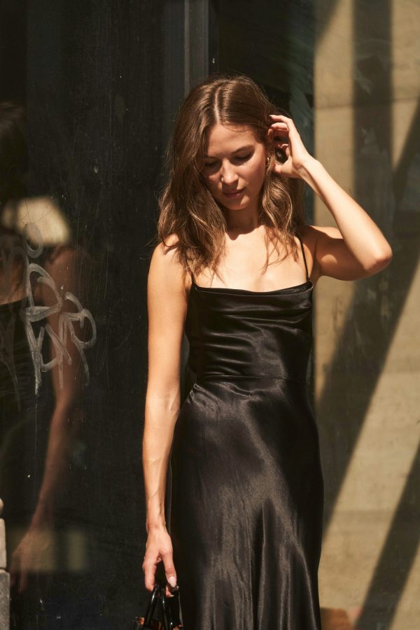 Camille Dress - Black - Image 8