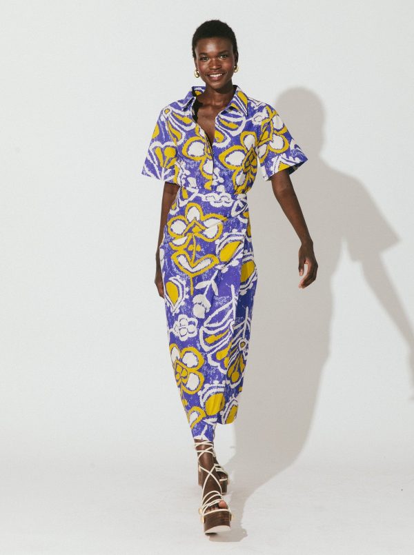 Shonda Midi Dress - Azores - Image 2
