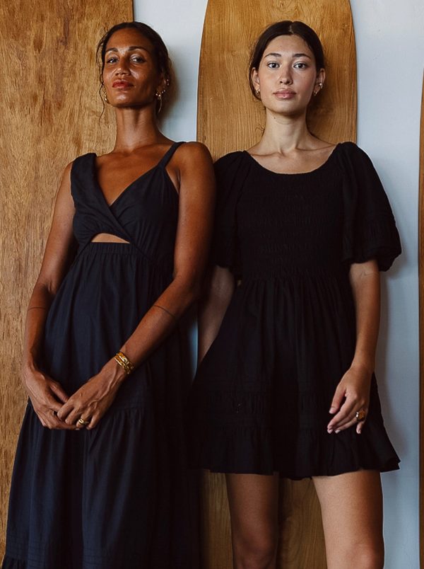 Stasia Mini Dress - Black - Image 2